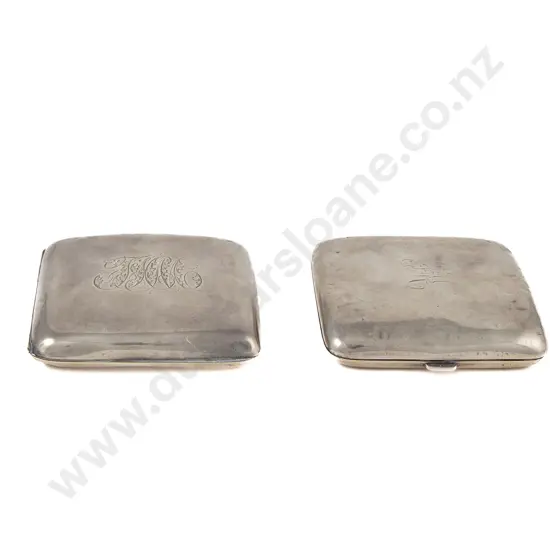 Two S/S Cigarette Cases