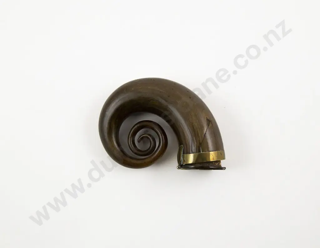 A Fine Early C19th Scottish Rams Horn Snuff Mull Image 1++