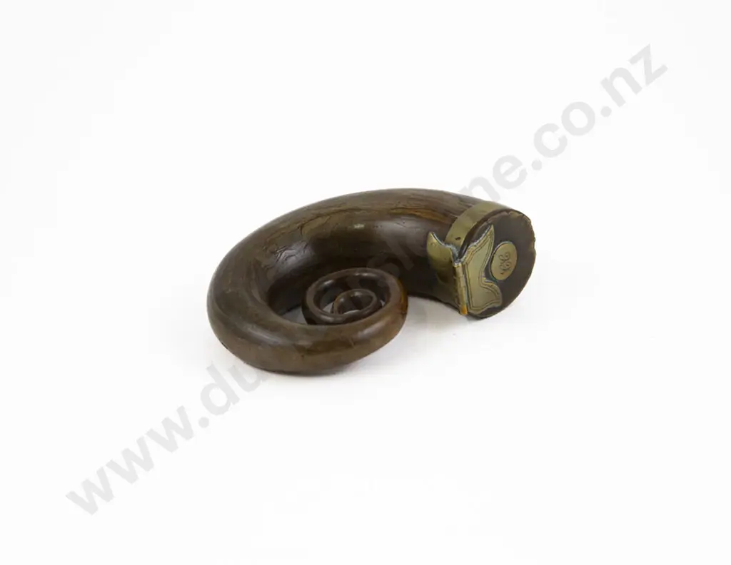 A Fine Early C19th Scottish Rams Horn Snuff Mull Image 1++