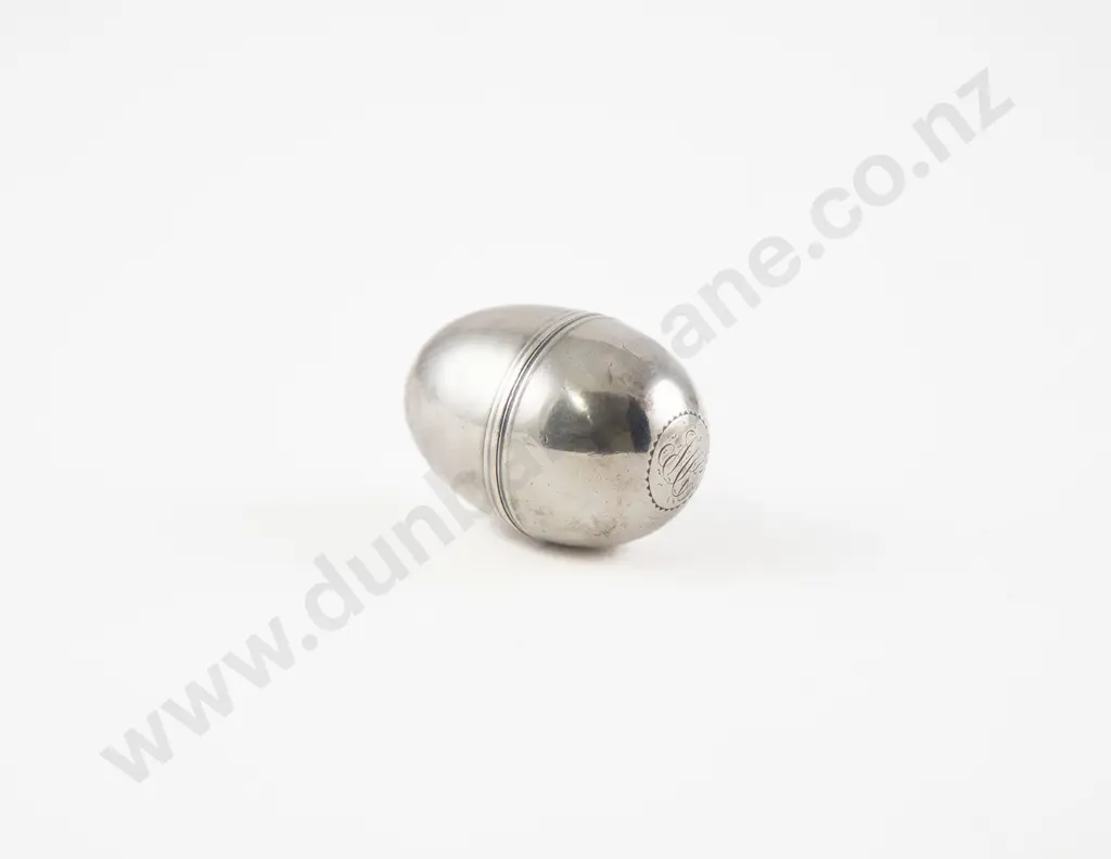 GeoIII S/S Egg Shape Nutmeg Grater Image 1++
