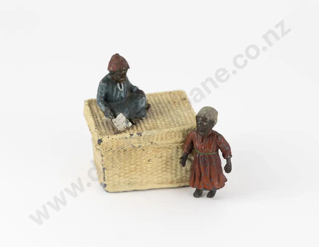 Austrian Cold Painted Ink Box Image 1++