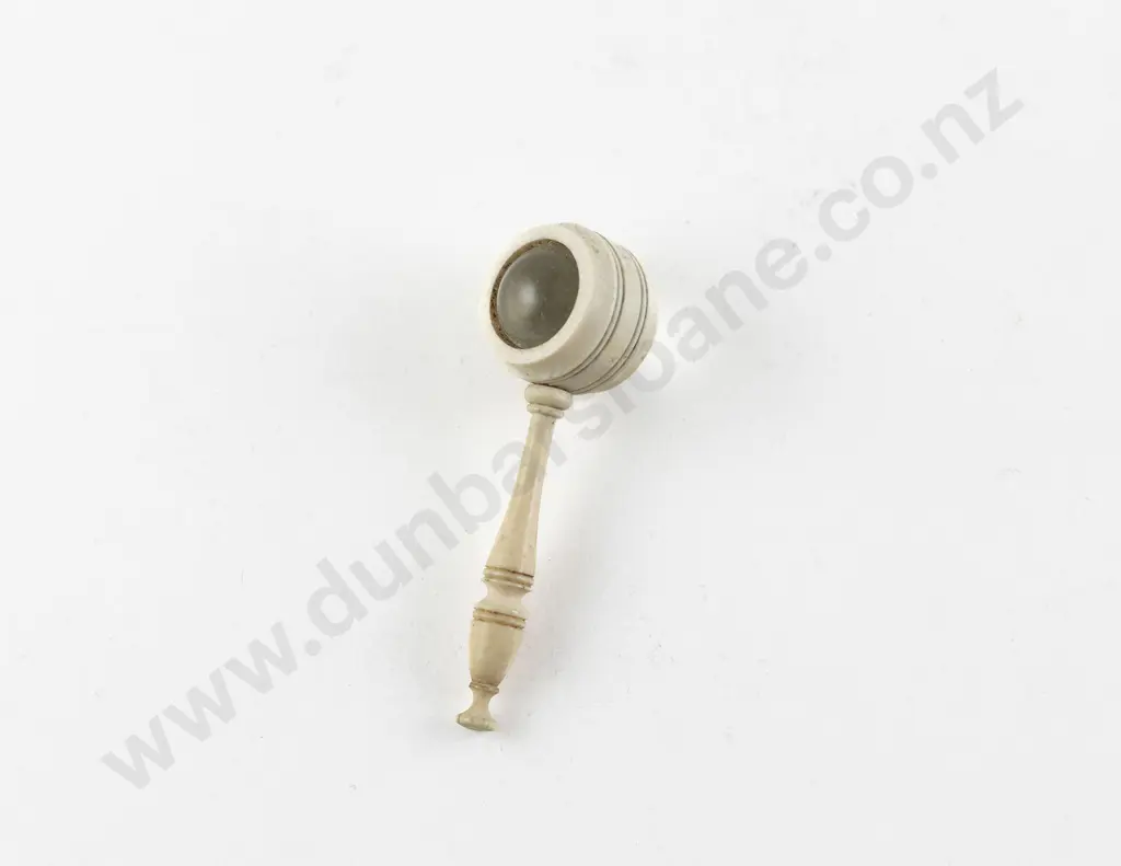 Victorian Small Pocket Ivory Magnify Glass Image 1++
