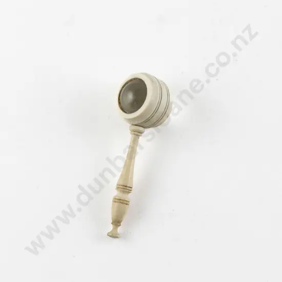 Victorian Small Pocket Ivory Magnify Glass