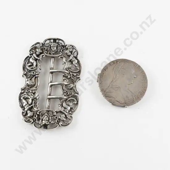 Victorian S/S Classical Repousse Buckle