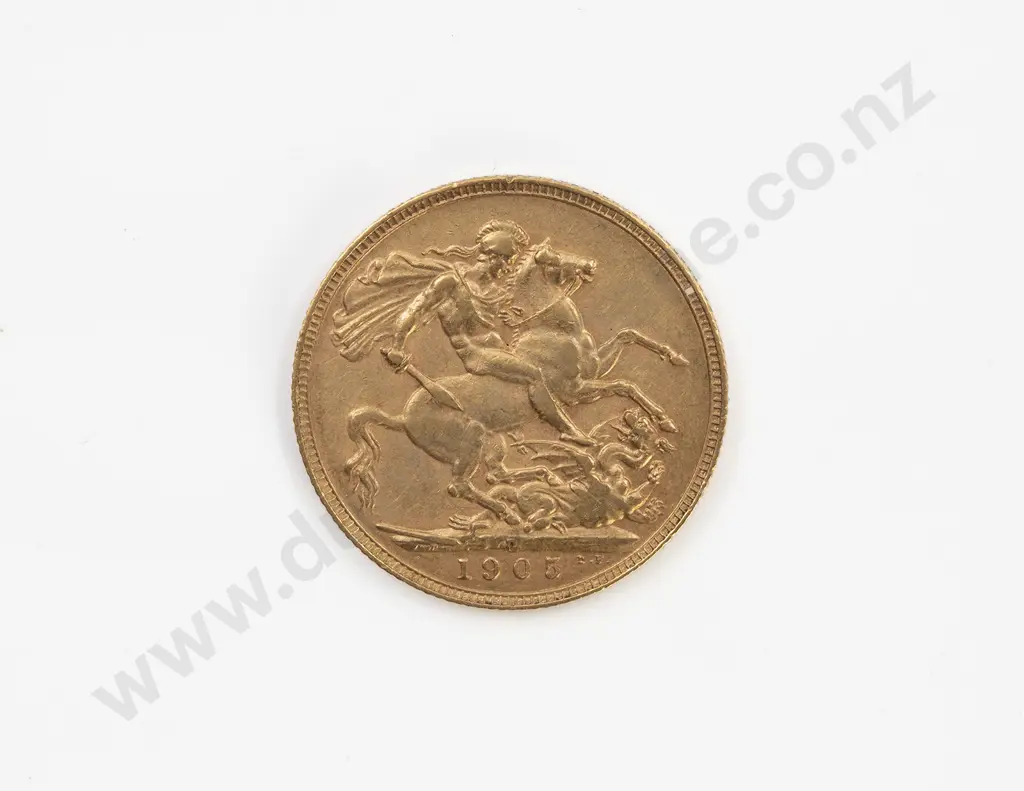 1905 Full Gold Sovereign Image 1++