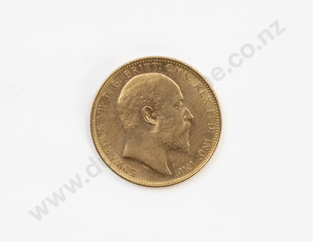 1907 Full Gold Sovereign Image 1++