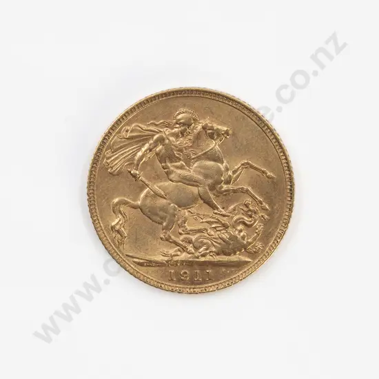 1911 Full Gold Sovereign