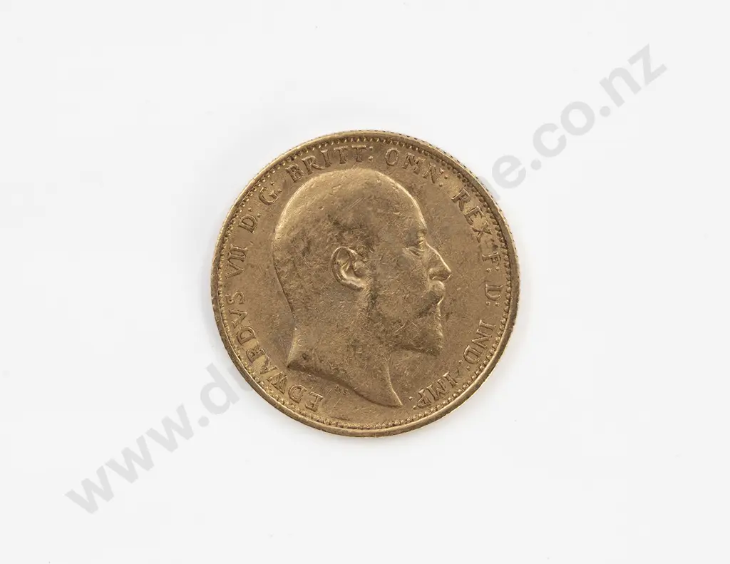 1902 Full Gold Sovereign Image 1++