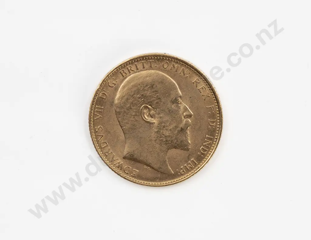 1909 Full Gold Sovereign Image 1++