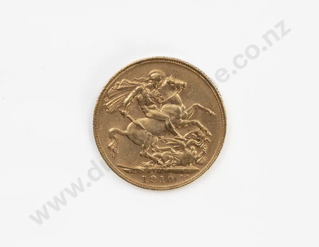 1909 Full Gold Sovereign Image 1++
