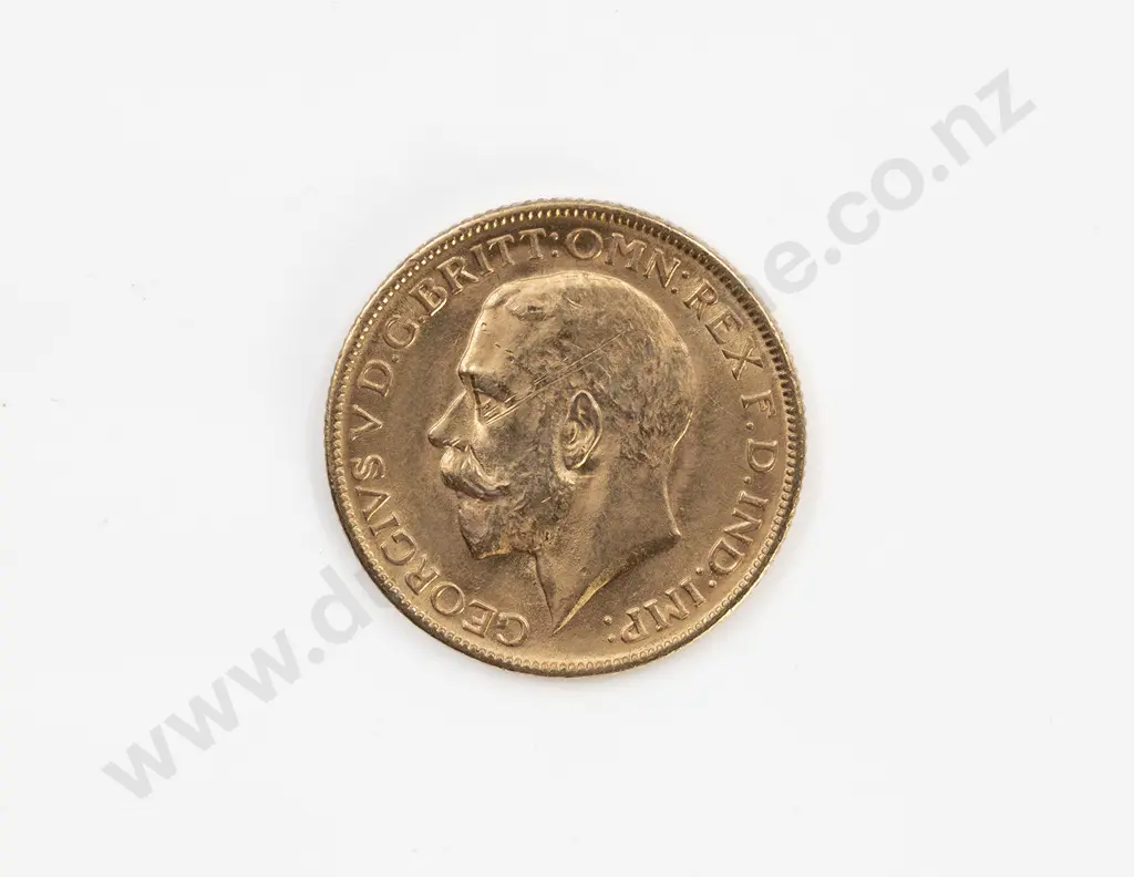 1913 Full Gold Sovereign Image 1++