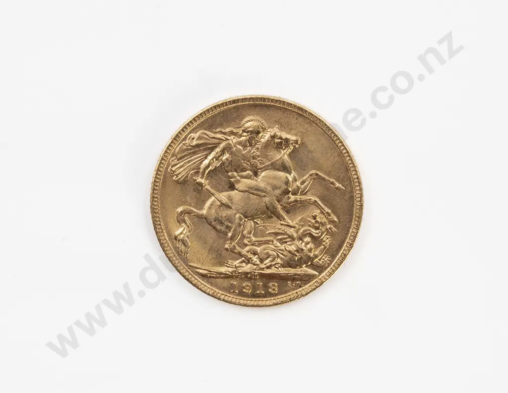 1913 Full Gold Sovereign Image 1++