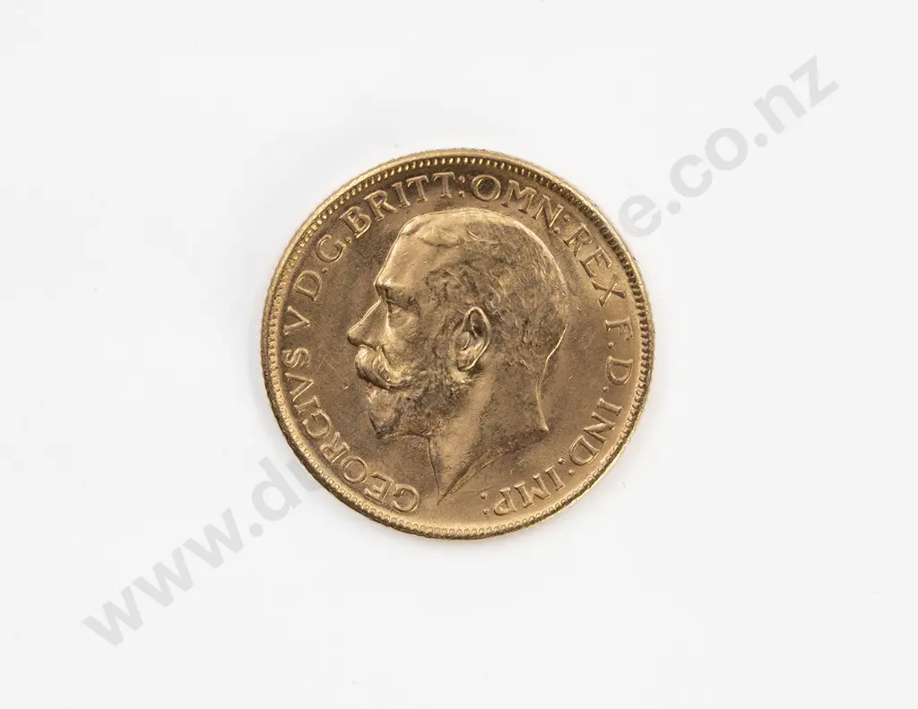 1913 Full Gold Sovereign Image 1++