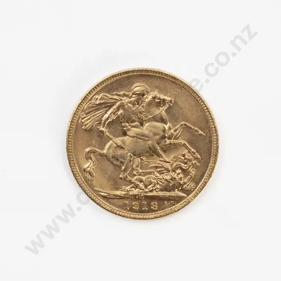 1913 Full Gold Sovereign