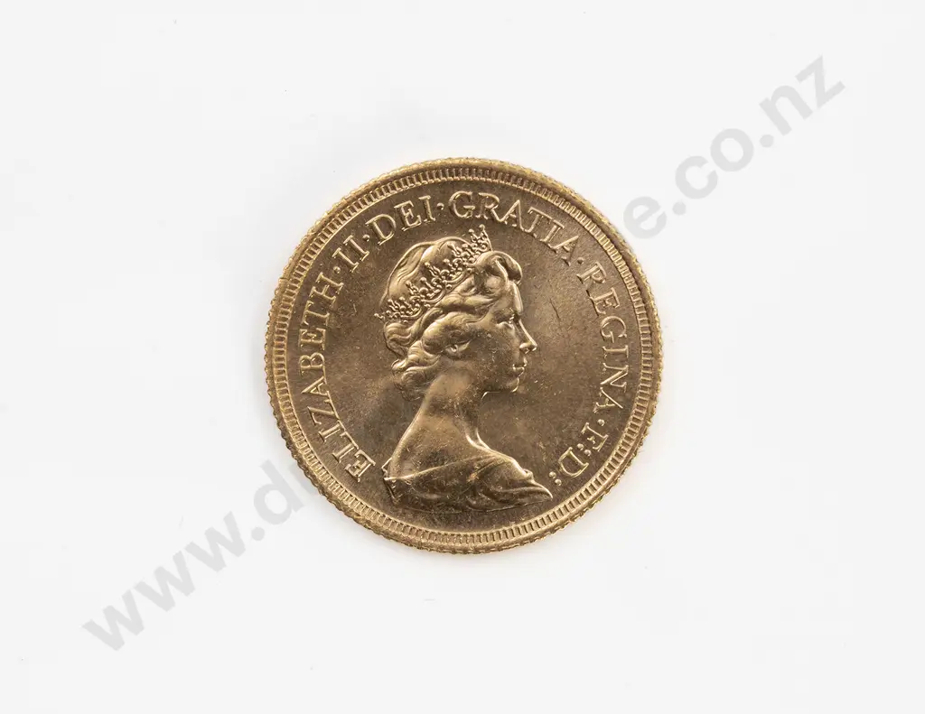 1980 Full Gold Sovereign Image 1++