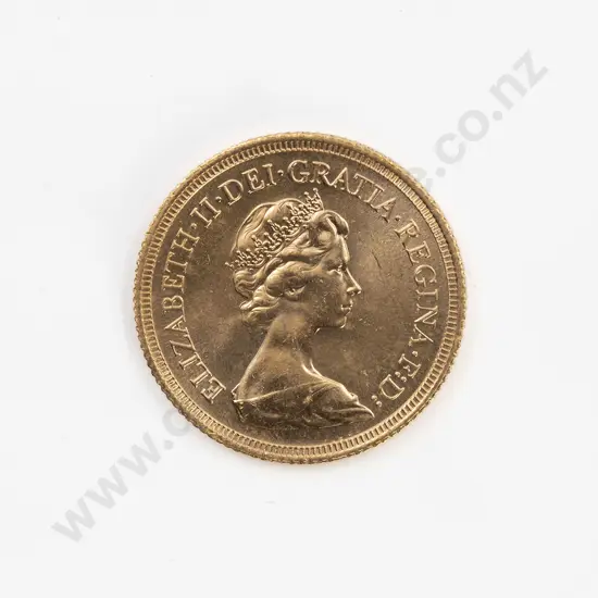 1980 Full Gold Sovereign