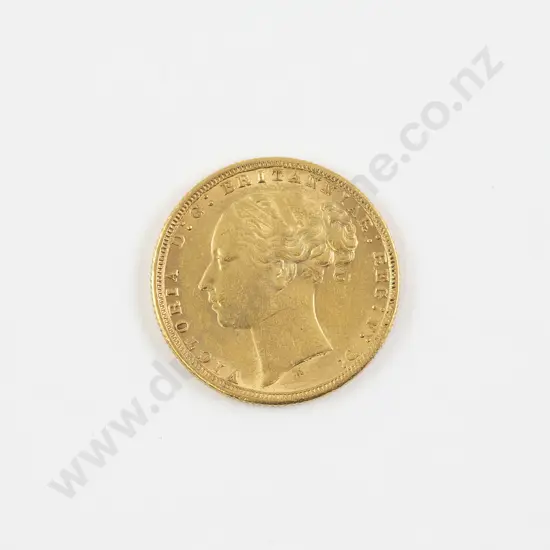 1876 Full Gold Sovereign