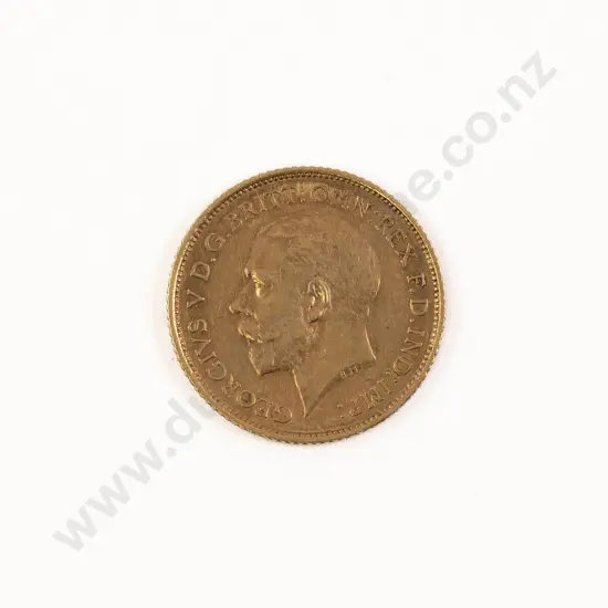 1912 Half Gold Sovereign