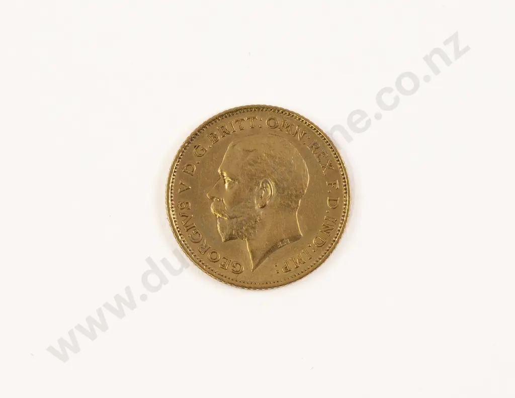 1912 Half Gold Sovereign Image 1++