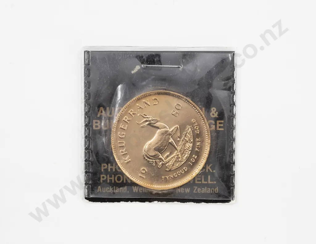 1980 Krugerrand Coin Image 1++
