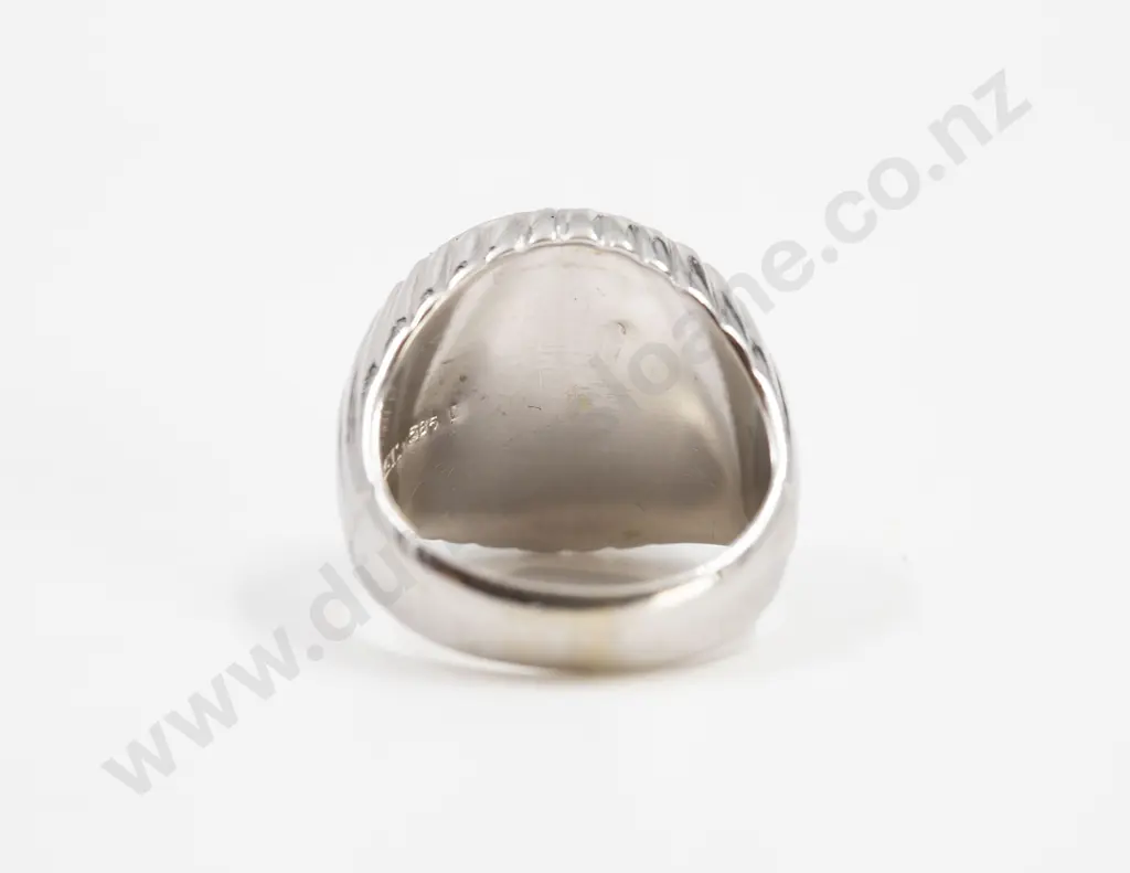 14ct White Gold 1988 Koala Platinum Coin Ring Image 1++