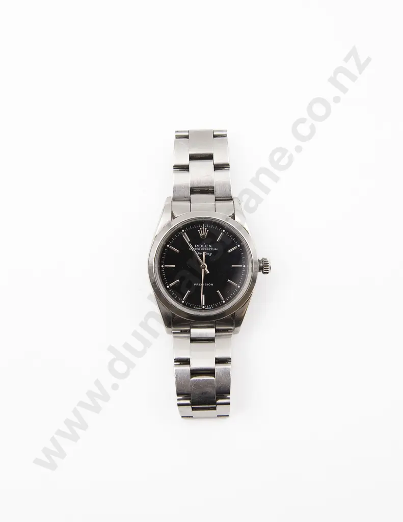 C1993 Rolex Oyster Perpetual Air-King Precision All Stainless Steel Gents Wrist Watch Image 1++