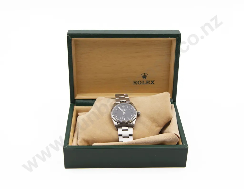 C1993 Rolex Oyster Perpetual Air-King Precision All Stainless Steel Gents Wrist Watch Image 1++