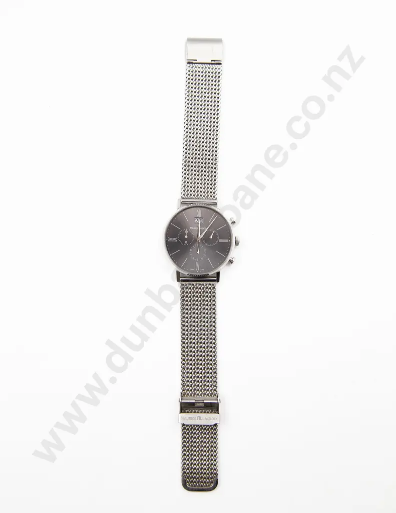 Original Boxed Maurice Lacroix Eliros Gents Quartz Dress Wrist Watch Image 1++