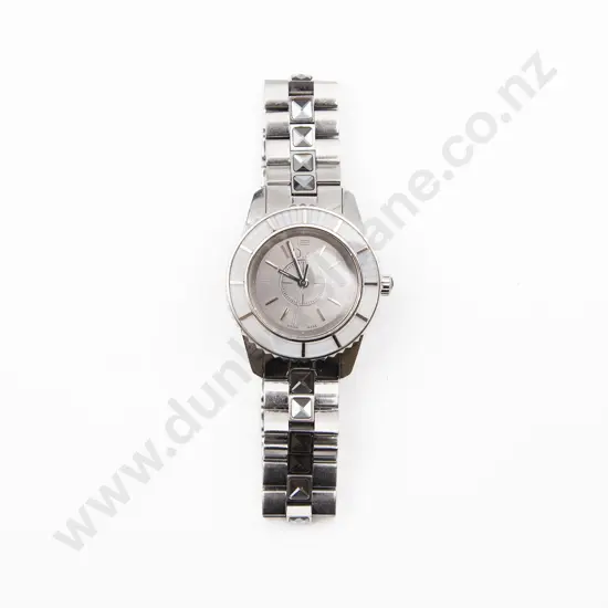 Original Boxed Dior Christal Swiss Quartz CD113115 Ladies Wrist Watch