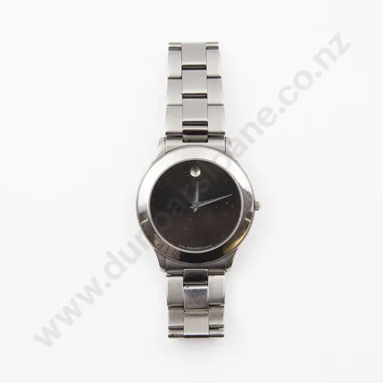 Movado Swiss Quartz Museum Ladies and or Gents Wrist Watch