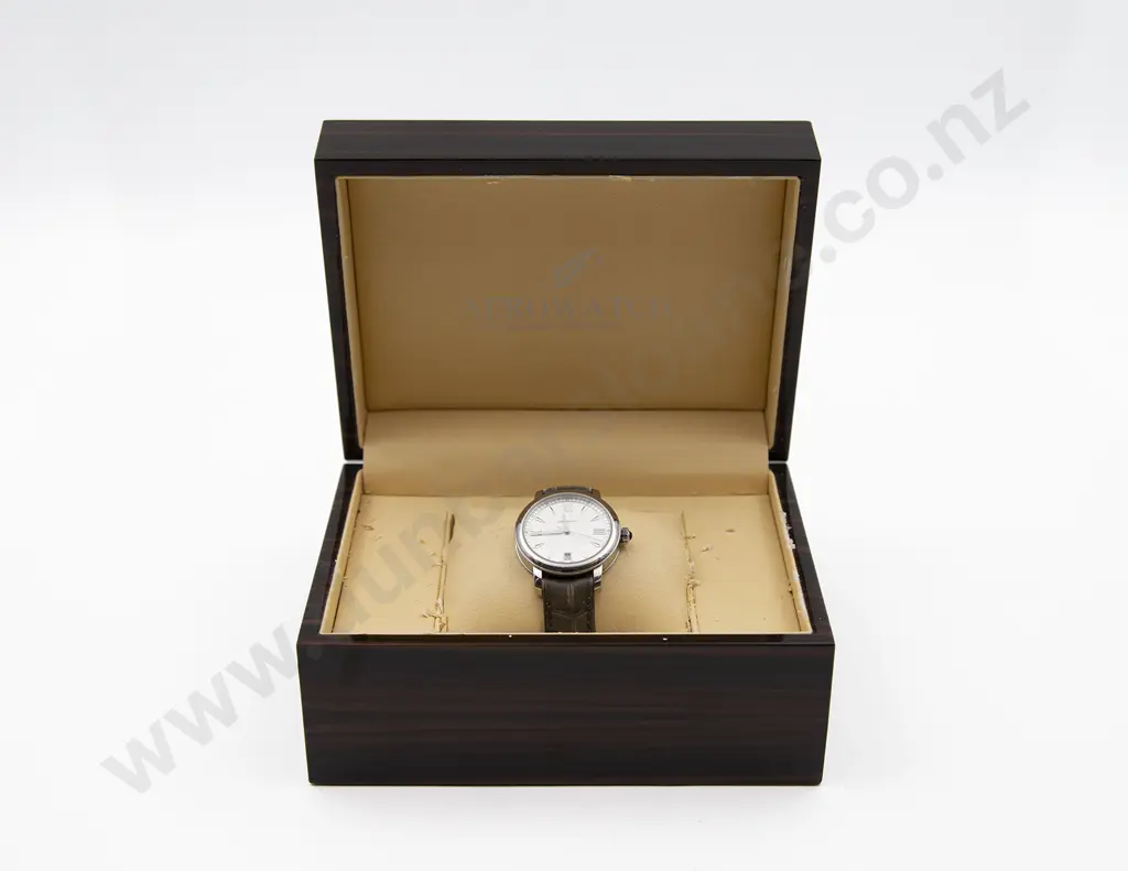 Original Boxed Aerowatch Swiss Movement Heritage Gents Wrist Watch Image 1++