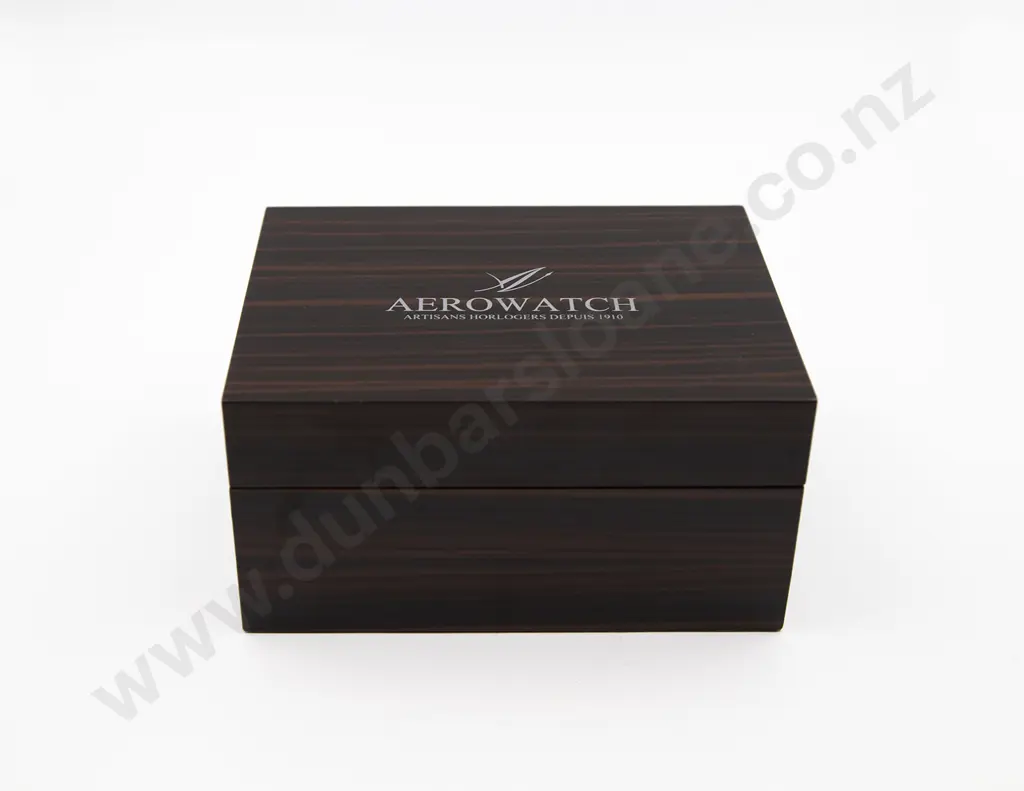 Original Boxed Aerowatch Swiss Movement Heritage Gents Wrist Watch Image 1++