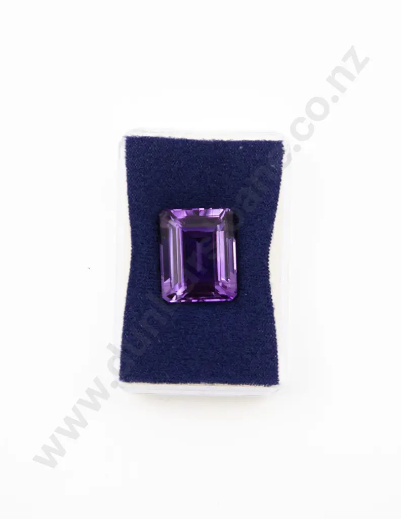 Unmounted Brazilian Amethyst Octagonal Cut 27.5cts Image 1++