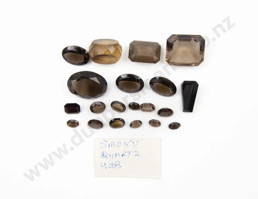 Collection Unmounted Smoky Quartz Gems Image 1++