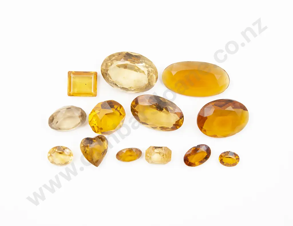 Collection Unmounted Citrines Image 1++