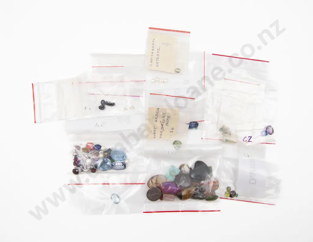 Collection Unmounted Gems Quartz and Pastes Image 1++
