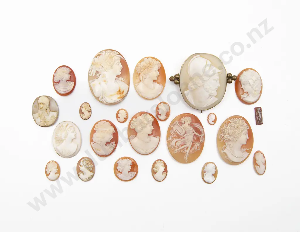 Collection Unmounted Cameos Image 1++