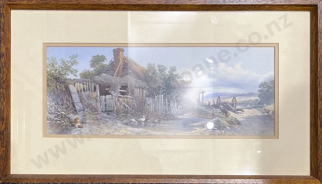 Four Framed Prints and Originals Image 1++