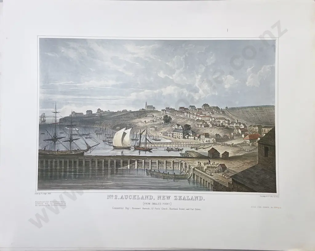 Four Avon Loose Historical Prints of Early Auckland Image 1++