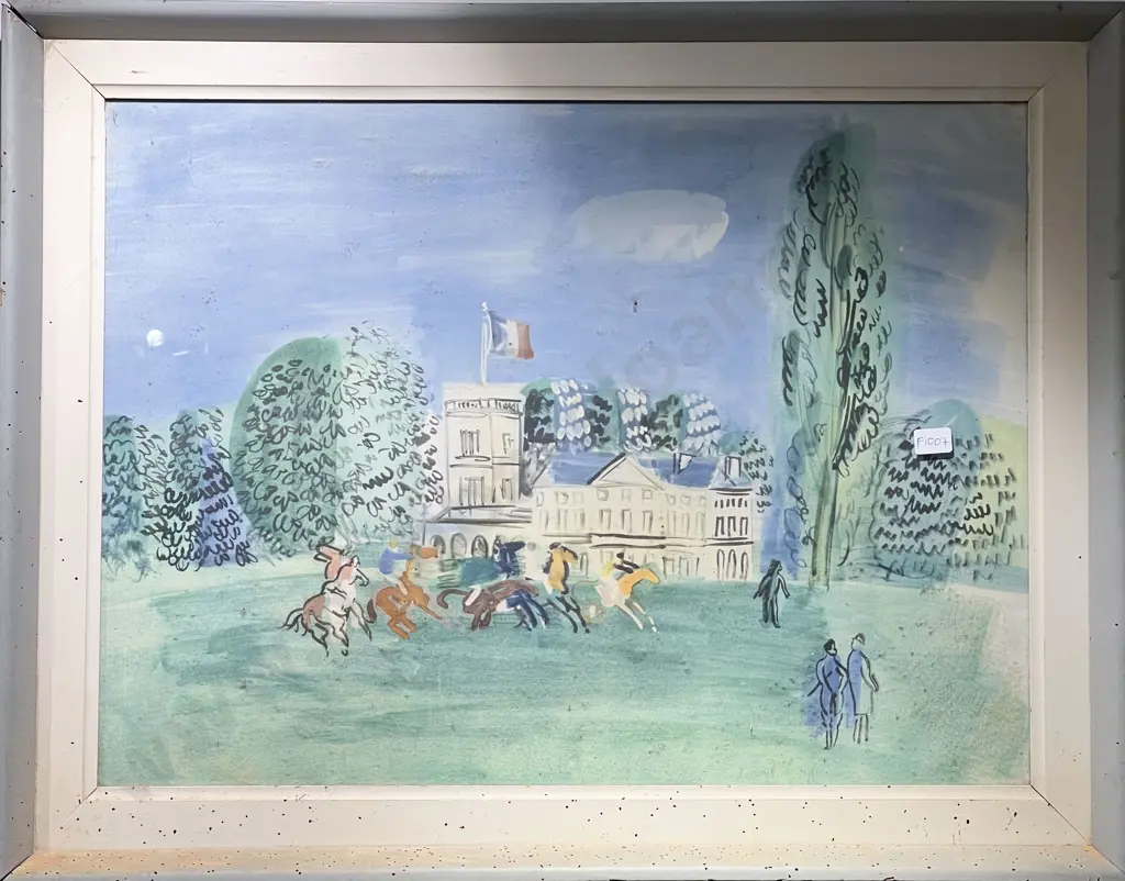 Raoul Dufy - Polo - Print Image 1++