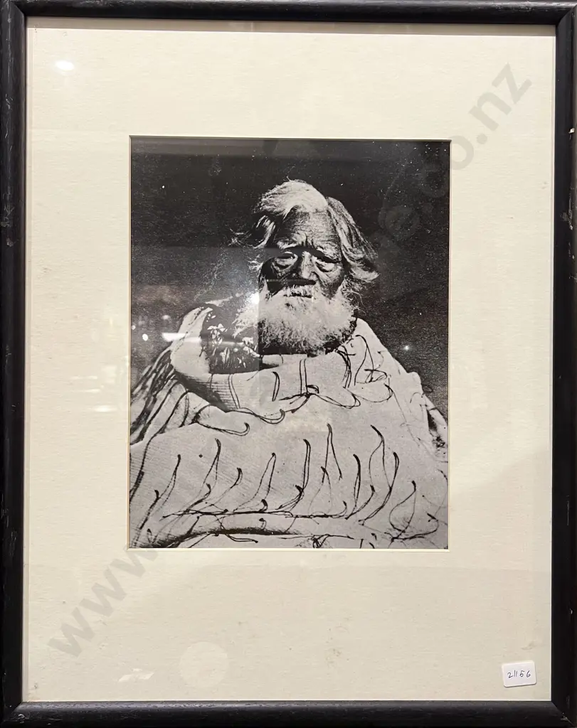Three Black and White Photographic Prints of NZ Personalities Image 1++