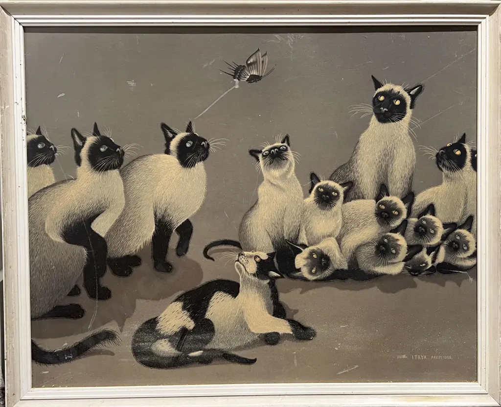 Foussa Itaya - The Intruder - C1959 Retro Print Image 1++