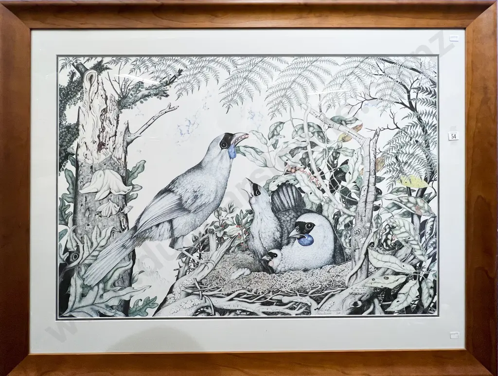 Rei Hamon - Kokako No 130 - Digital Reproduction Print Image 1++