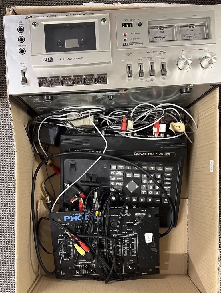 Quantity of Assorted Vintage Electronics Image 1++