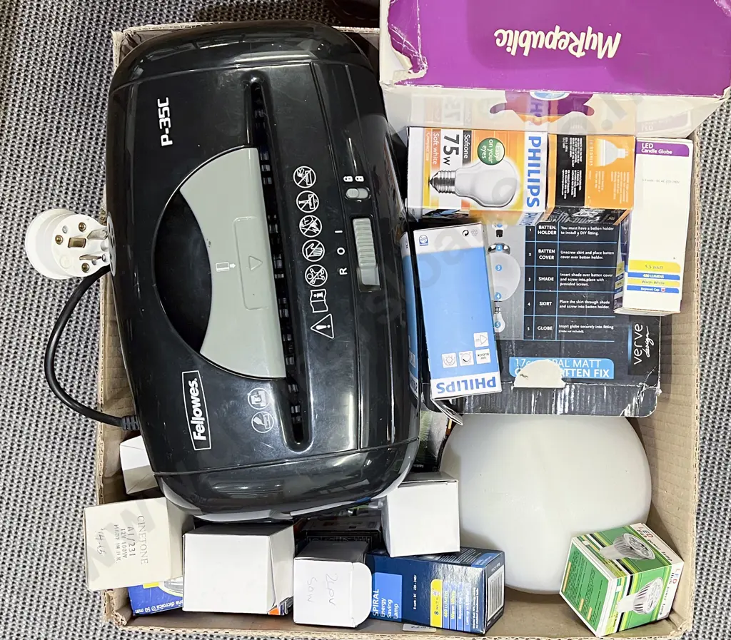 Box of Assorted Electronics etc Image 1++