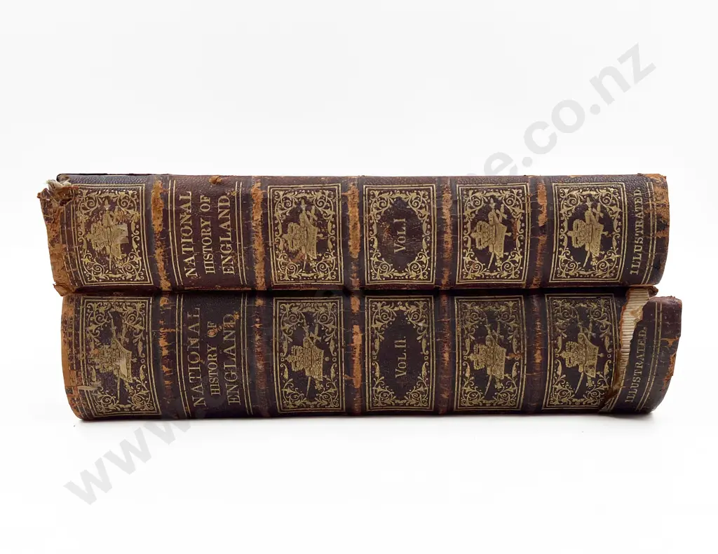 Two Volumes of the National History of England Image 1++