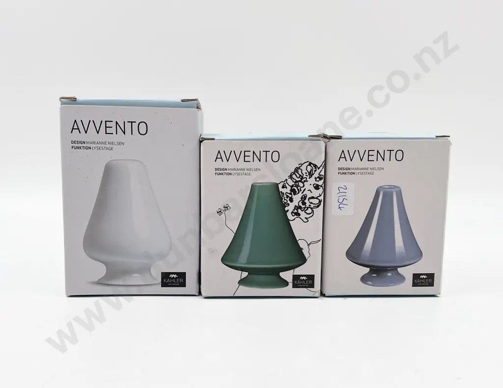 Three Kahler As New Candle Holders Image 1++