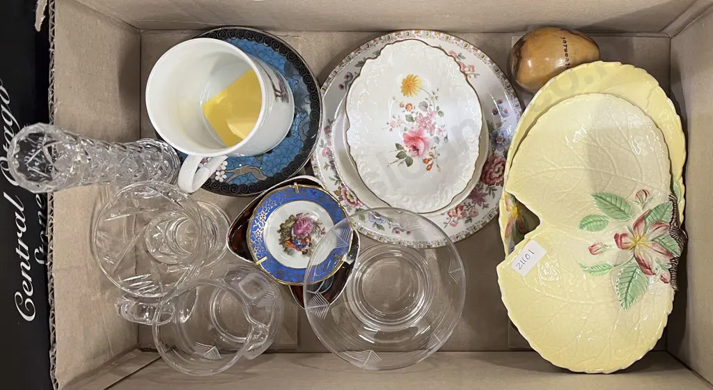 Small Box of Assorted Including Carlton Ware and RCD Image 1++