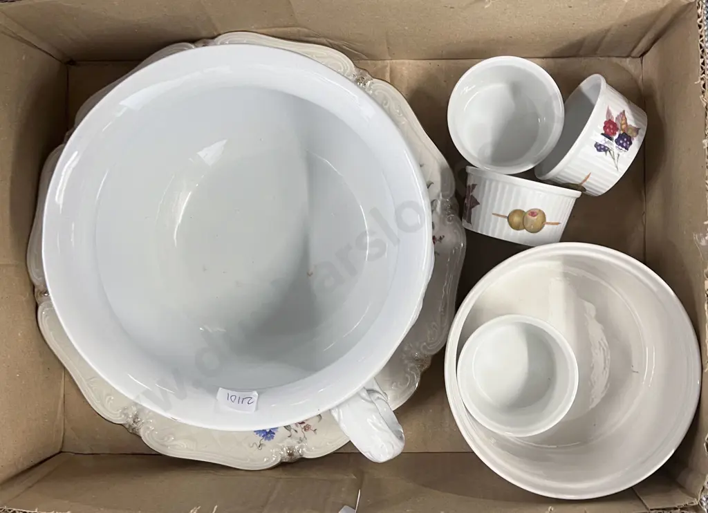 Box of Assorted Fancy China etc Including Royal Worcester Image 1++