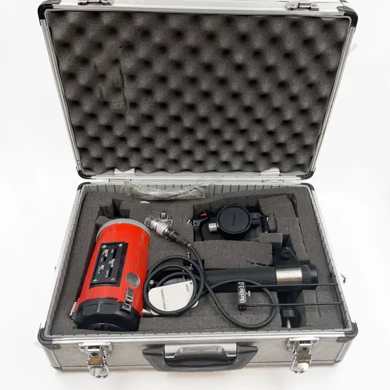 Case Including Nikon Camera and Tripod